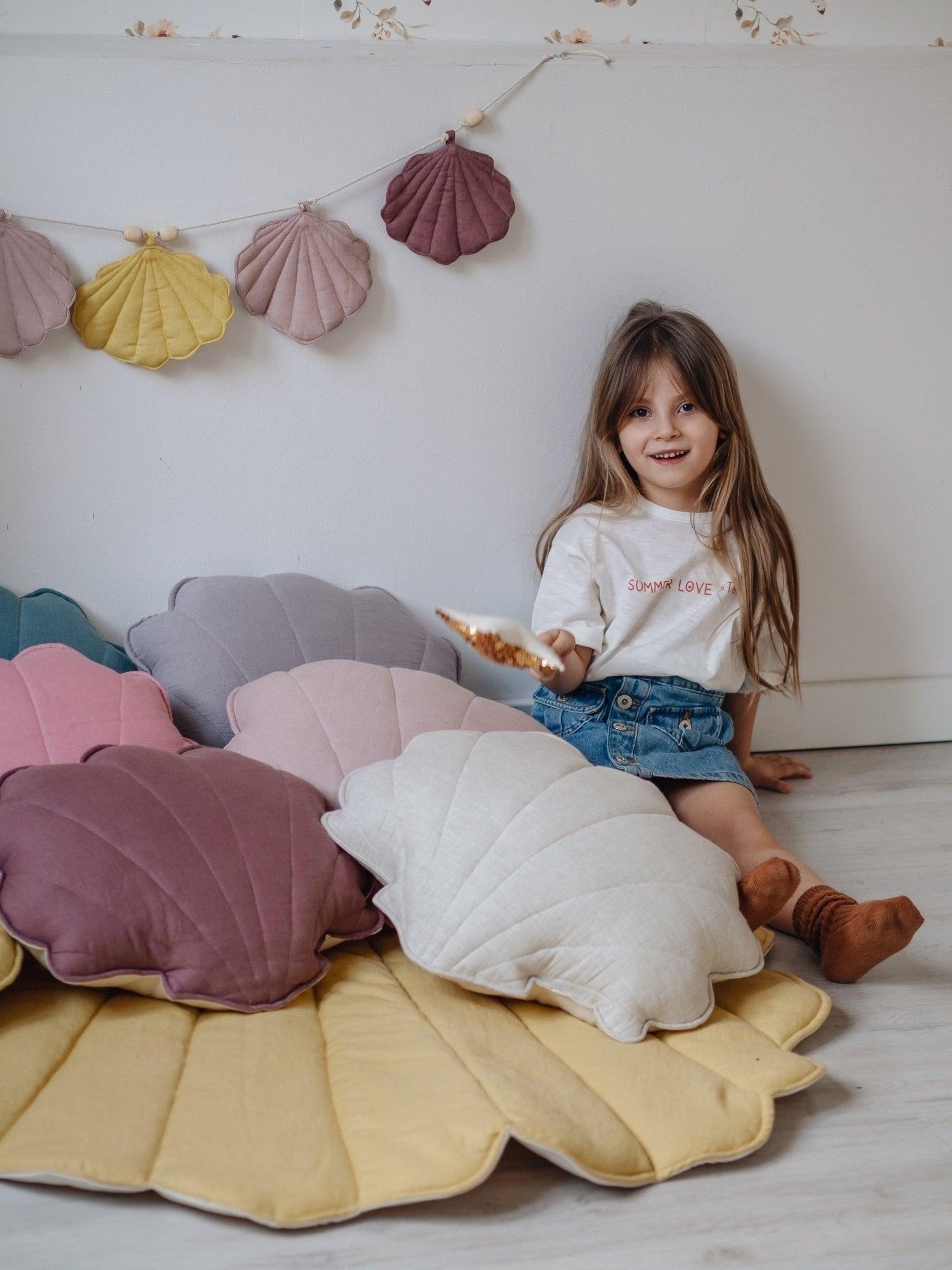 “Grey” Linen Shell Pillow