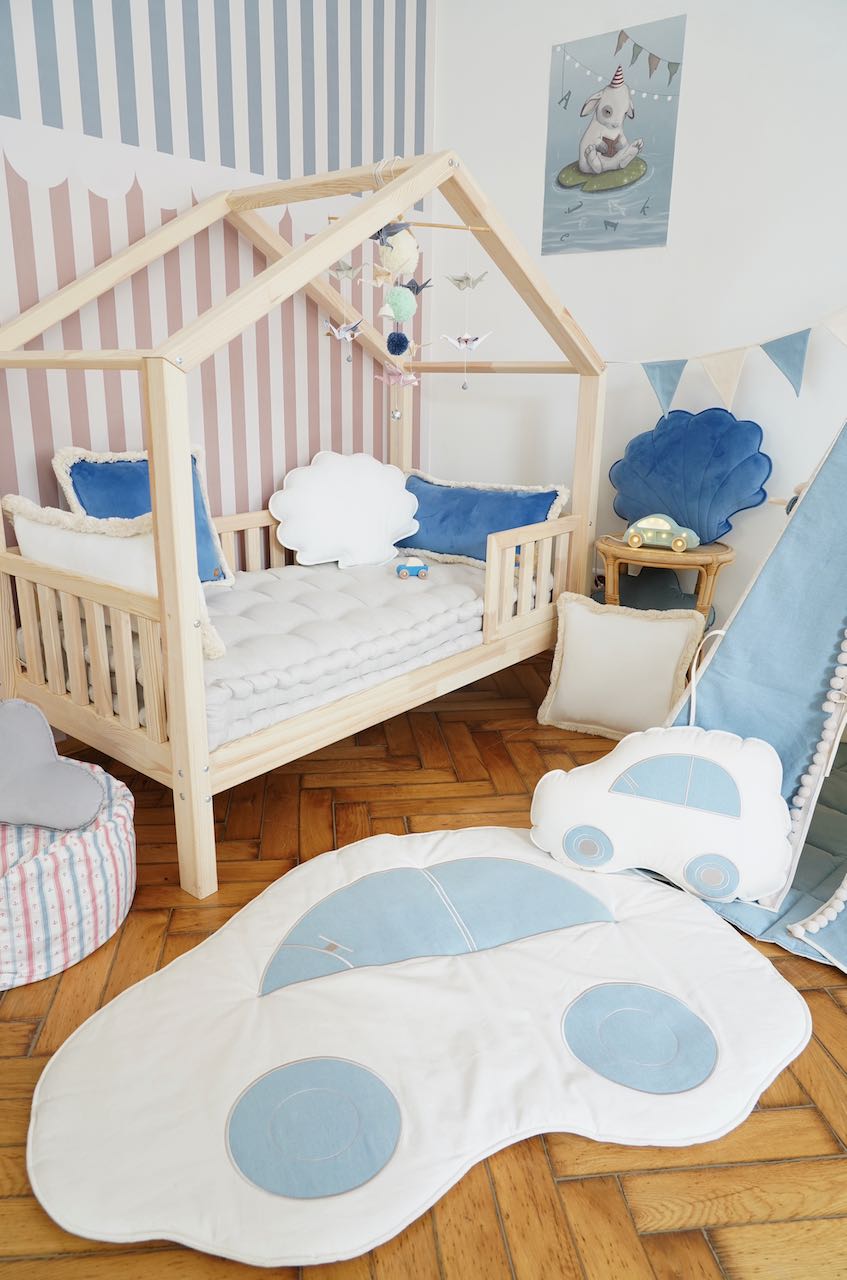 “Pastel colors” Origami Nursery Mobile