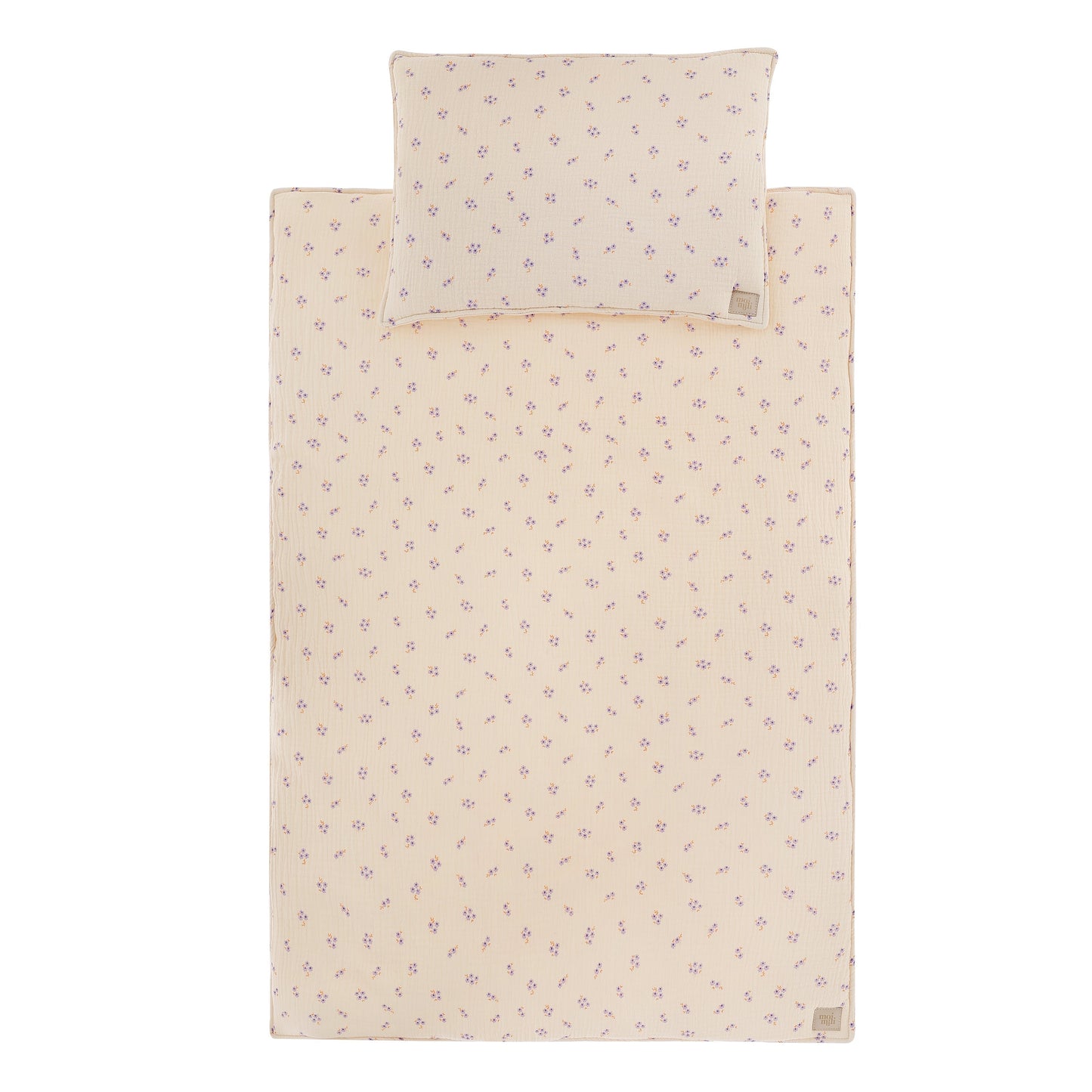 Muslin "Purple forget-me-not" Child Cover Set