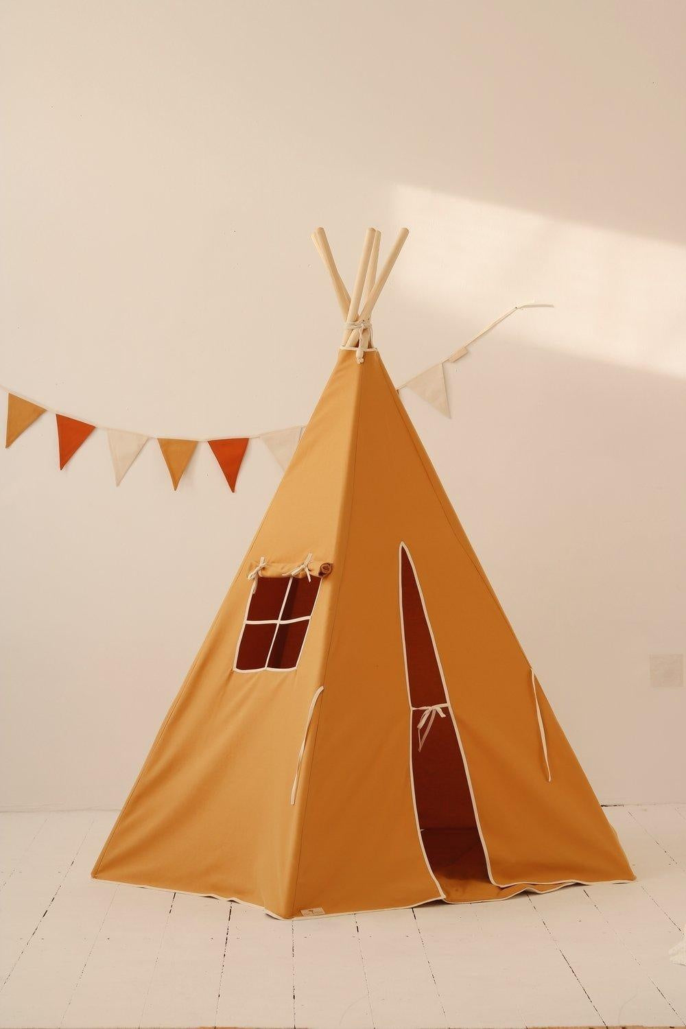 “Ochre” Teepee and Mat Set