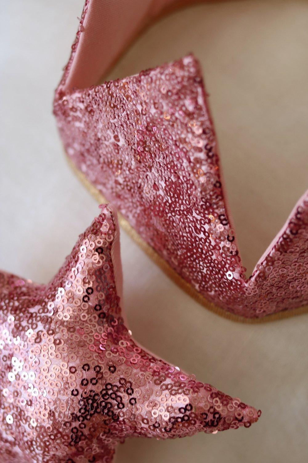 “Pink Sequins” Crown and Wand Magic Set - Moi Mili