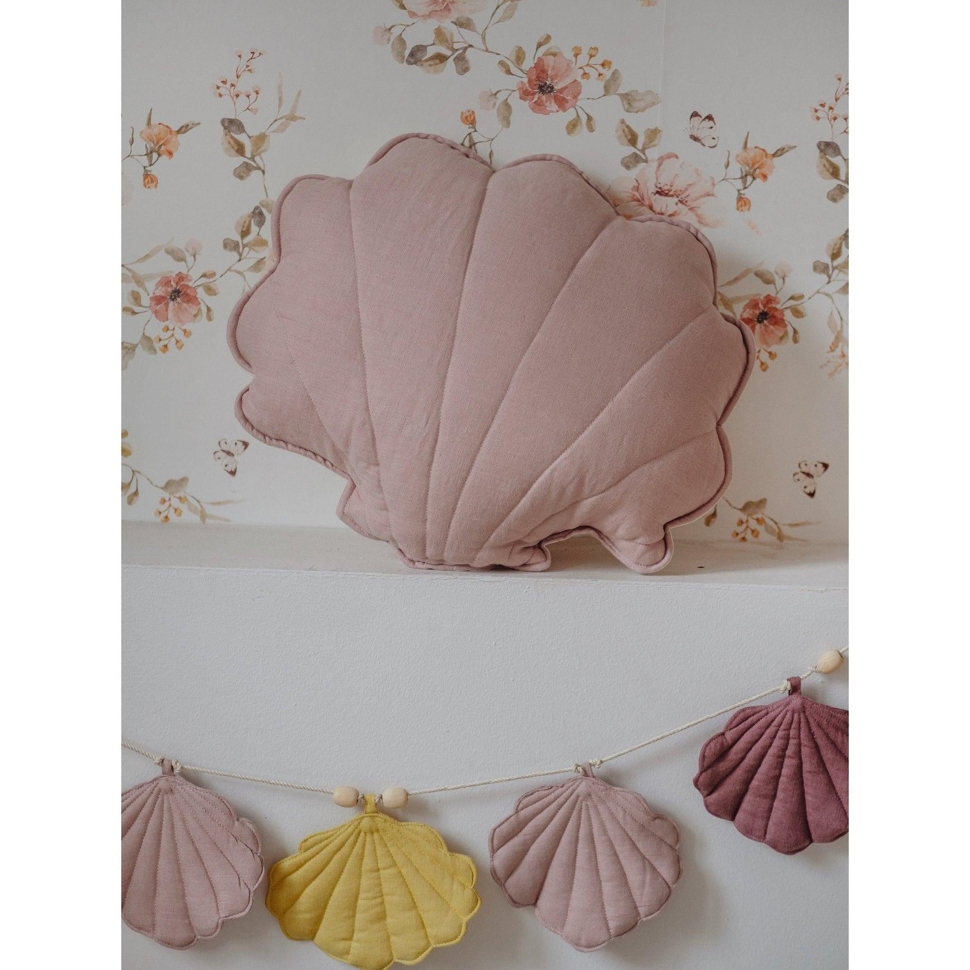 “Powder Pink” Linen Shell Pillow