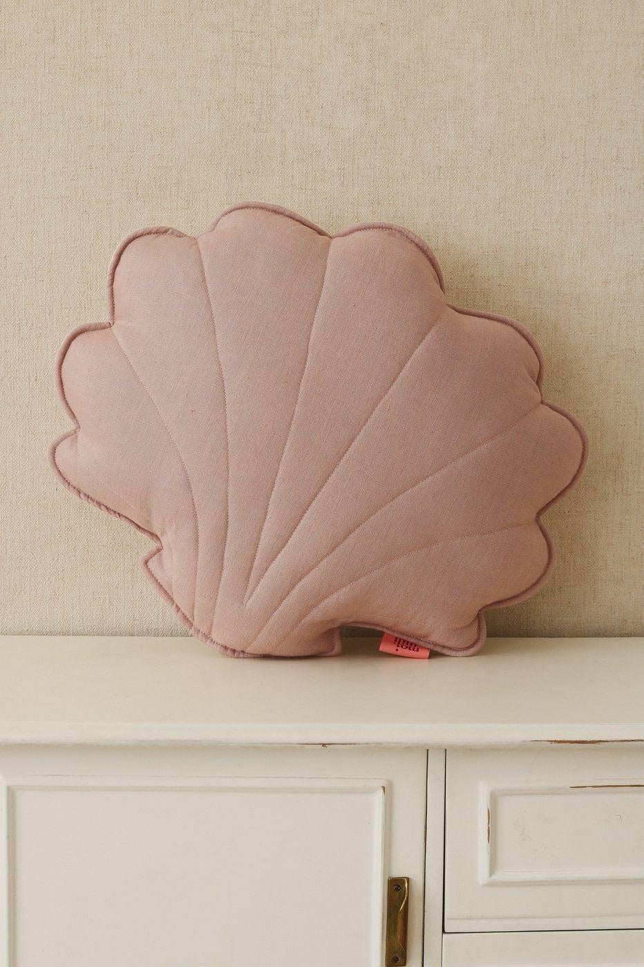 “Powder Pink” Linen Shell Pillow