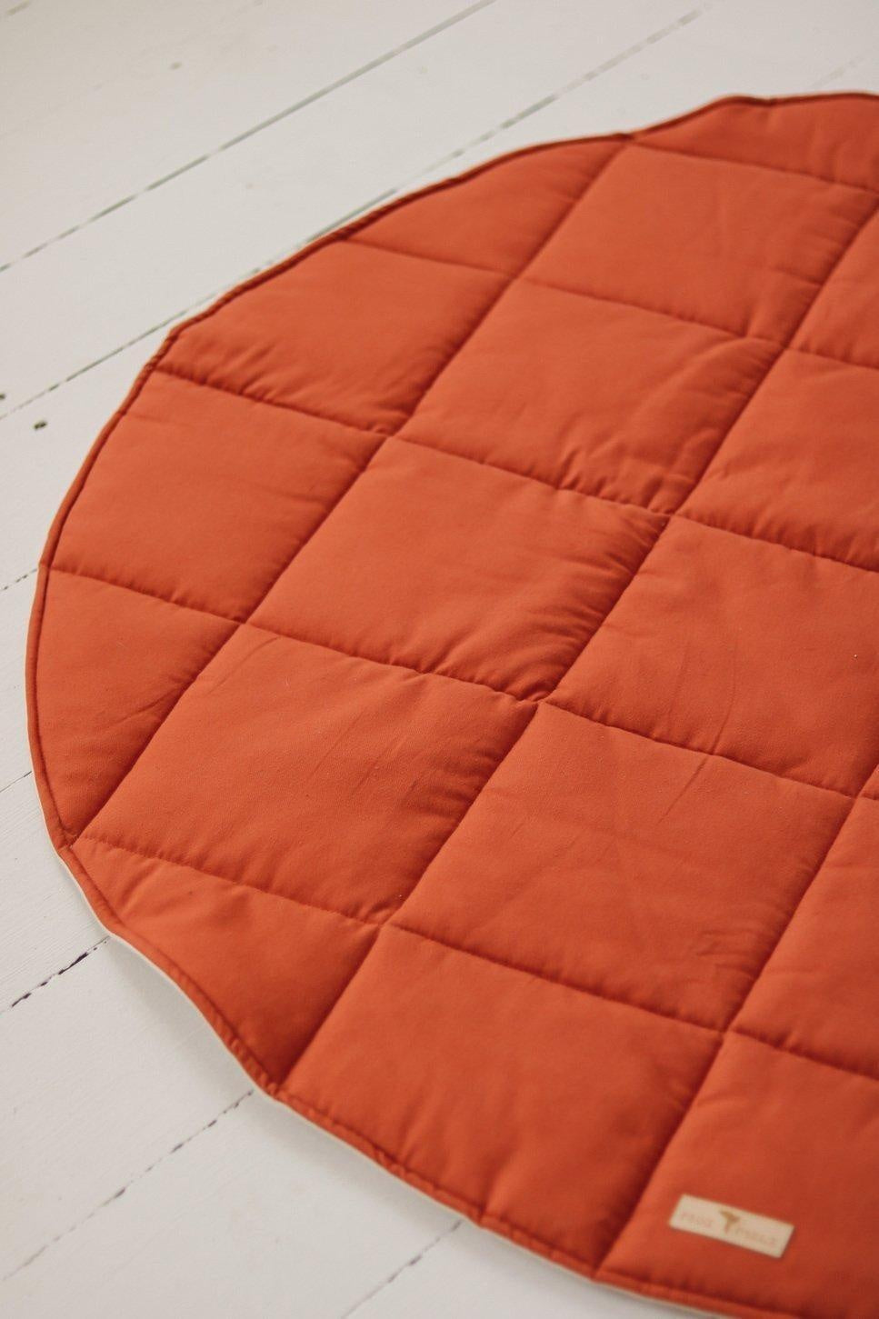 “Red Fox” Round Cotton Mat