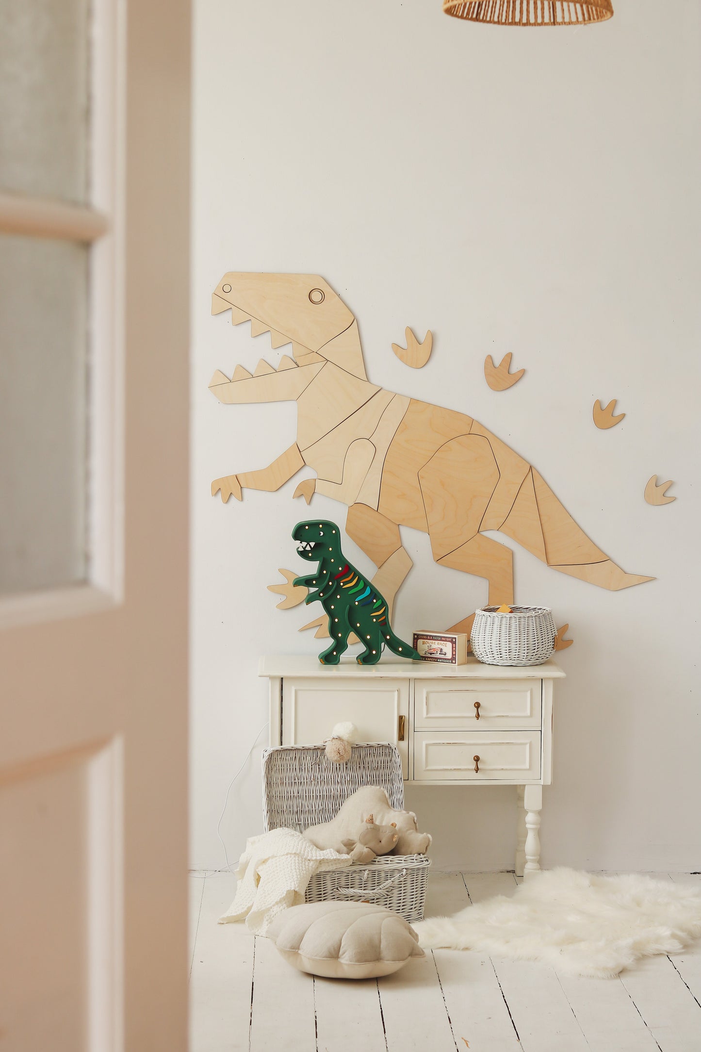Dino T-Rex Wall Decoration Origami
