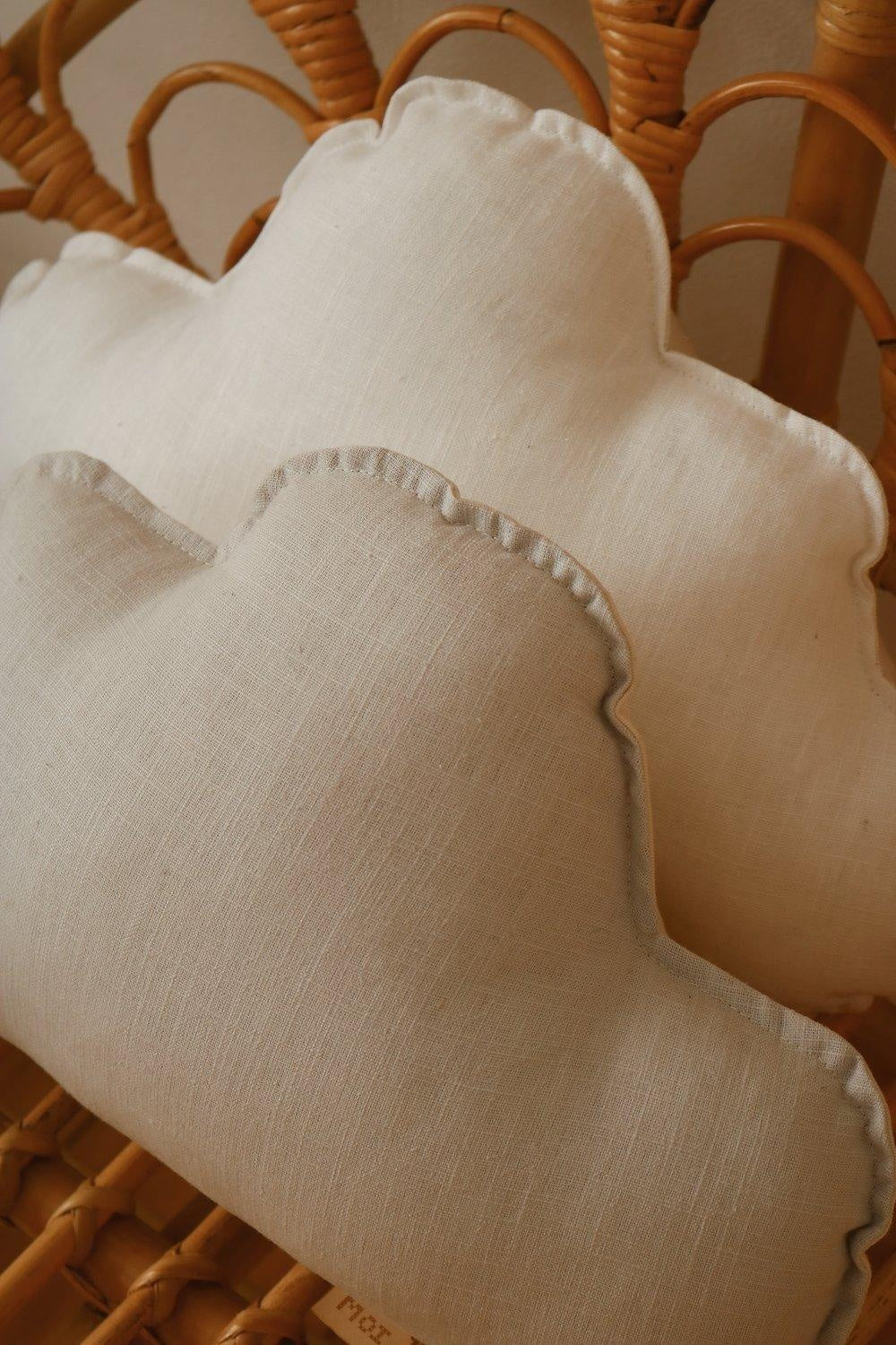 “Sand” Linen Cloud Pillow