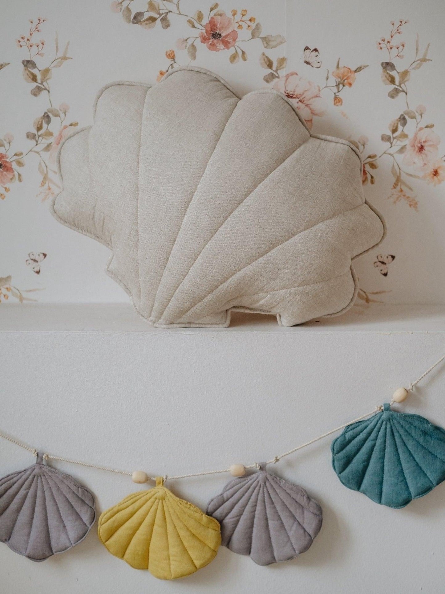 "Sand” Linen Shell Pillow