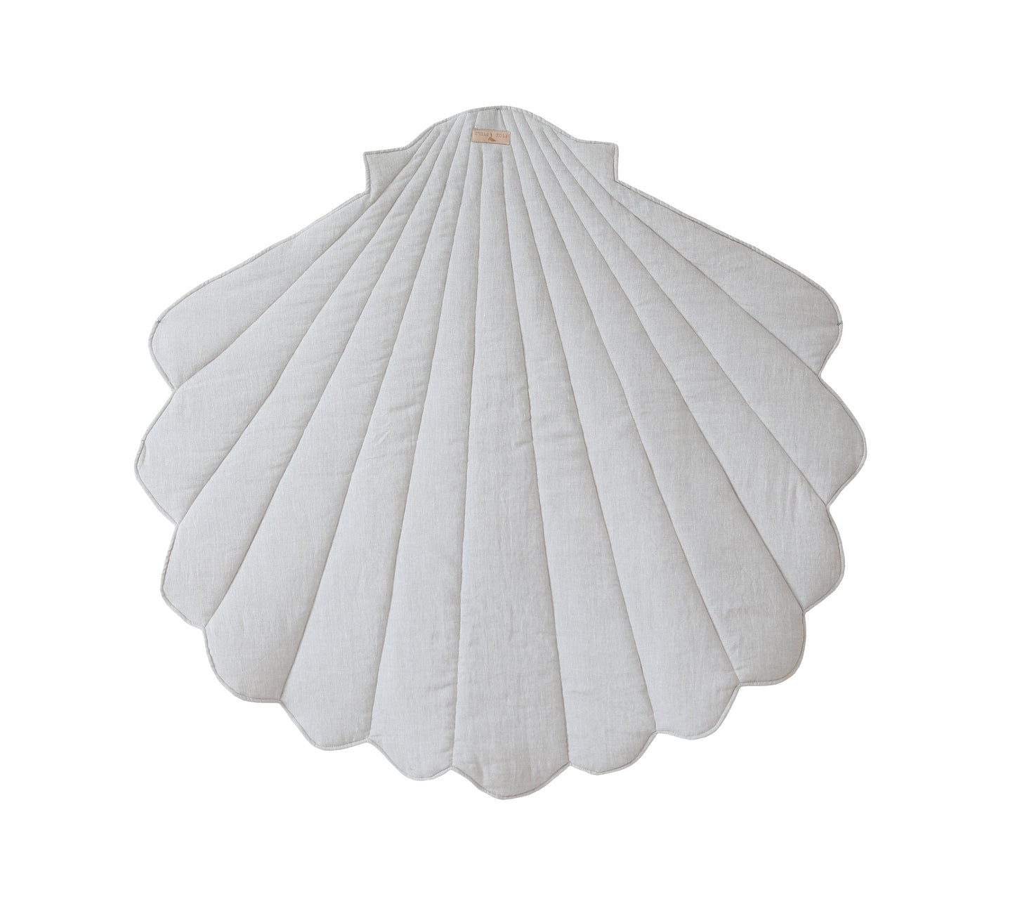 Linen “Sand” Shell Mat